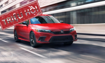 Triệu hồi Honda Civic do lỗi hệ thống thước lái