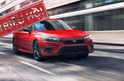 Triệu hồi Honda Civic do lỗi hệ thống thước lái 