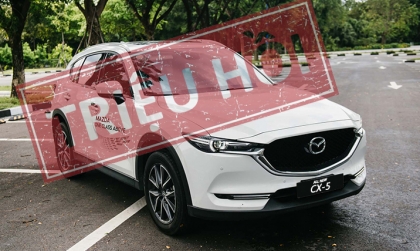 Hơn 61.500 chiếc Mazda tại Việt Nam phải triệu hồi để thay thế bơm xăng