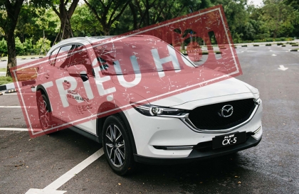 Hơn 61.500 chiếc Mazda tại Việt Nam phải triệu hồi để thay thế bơm xăng