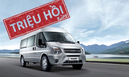 Ford triệu hồi hơn 1.400 chiếc Transit tại Việt Nam