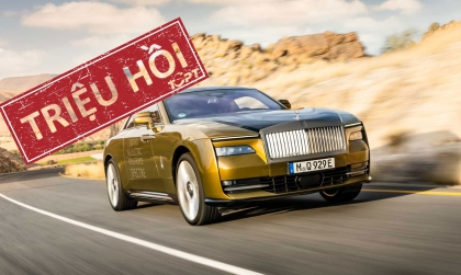 Triệu hồi Rolls-Royce Spectre do nguy cơ hỏa hoạn