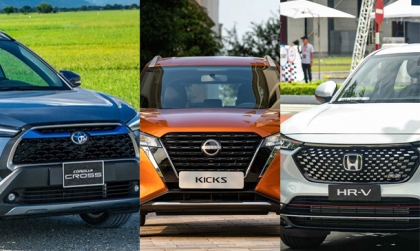 So sánh bộ ba SUV đô thị từ Nhật Bản: Nissan Kicks, Honda HR-V và Toyota Corolla Cross