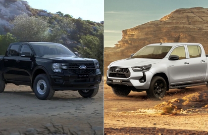 Ford Ranger và Toyota Hilux: Bán tải 4x4 MT nào cho dân chơi đích thực?