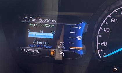 Ford Everest tự nhiên tốn xăng thế này là sao nhỉ?