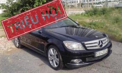 Mercedes-Benz Việt Nam triệu hồi gần 1.200 chiếc C-Class