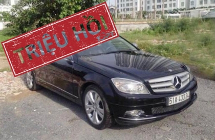 Mercedes-Benz Việt Nam triệu hồi gần 1.200 chiếc C-Class