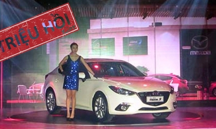 Trường Hải chính thức triệu hồi xe Mazda3