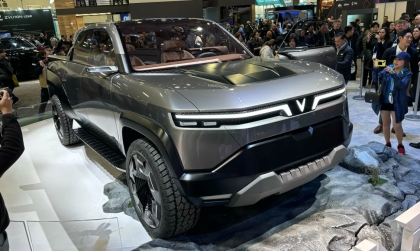 VinFast chính thức giới thiệu mẫu concept xe bán tải VF Wild tại Mỹ