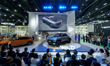 Lần đầu tiên VinFast trưng bày đầy đủ dải sản phẩm, nhưng tại Thái Lan