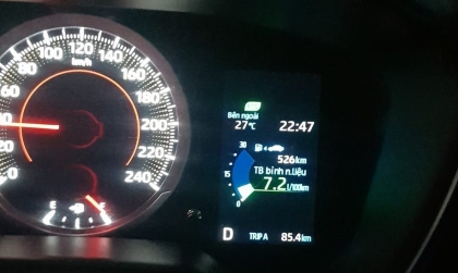 Vì sao cài số M trên Corolla Cross nhưng màn hình vẫn hiện D?