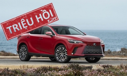 Triệu hồi Lexus RX trên toàn cầu do lỗi camera 