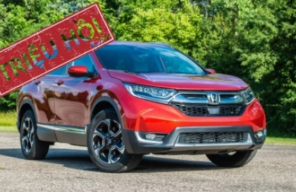 Triệu hồi Honda CR-V trên toàn cầu do lỗi bơm nhiên liệu