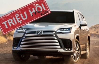 Toyota sẽ thay thế động cơ mới cho 112.000 chiếc Lexus LX600 và Tundra vì lỗi động cơ