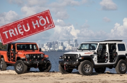 Jeep triệu hồi bổ sung Gladiator và Wrangler vì nguy cơ chết máy đột ngột