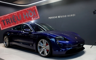 Triệu hồi Porsche Taycan tại Việt Nam do lỗi phanh