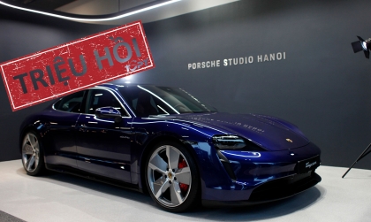 Triệu hồi Porsche Taycan tại Việt Nam do lỗi phanh