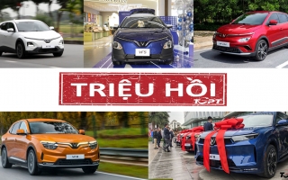 VinFast thực hiện cùng lúc 3 đợt triệu hồi xe 