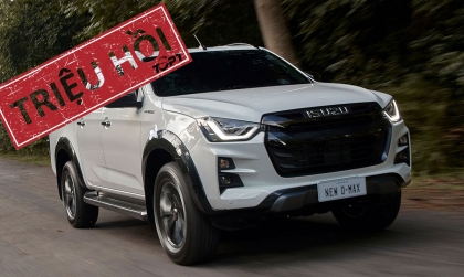 Triệu hồi Isuzu mu-X và D-Max do lỗi hệ thống tiếp nhiên liệu