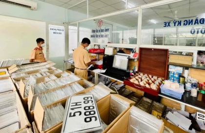 Dự thảo Thông tư về Biển số xe: Thay đổi quy định về thu hồi đăng ký, biển số xe