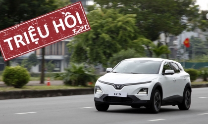 47 chiếc VinFast VF 6 bị triệu hồi để kiểm tra ống dẫn dầu phanh