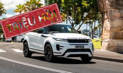 Triệu hồi Range Rover Evoque do nguy cơ rò rỉ dầu máy