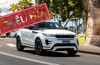 Triệu hồi Range Rover Evoque do nguy cơ rò rỉ dầu máy