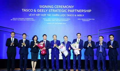 Tasco liên doanh với Geely xây dựng nhà máy ô tô Trung Quốc tại Thái Bình
