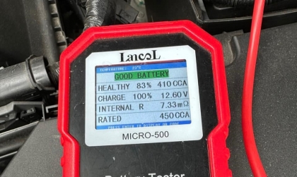 Ắc quy xe Honda Civic thông số thế này thì phải thay chưa?