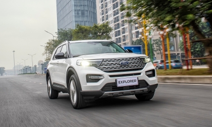 Bảng giá xe Ford tháng 9/2024: Ford Explorer được ưu đãi 50% lệ phí trước bạ