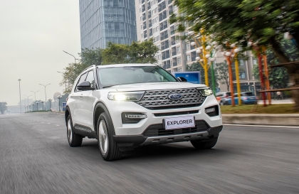 Bảng giá xe Ford tháng 9/2024: Ford Explorer được ưu đãi 50% lệ phí trước bạ