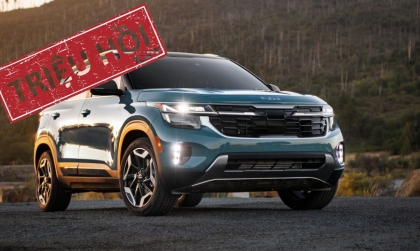 Triệu hồi KIA Seltos trên toàn cầu do lỗi túi khí rèm