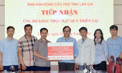 Đóng góp xã hội: Toyota Việt Nam và đại lý ủng hộ 1,6 tỷ đồng cho người dân phía bắc bị ảnh hưởng bão lụt 