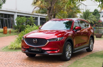 Bảng giá xe Mazda tháng 9/2024: Mazda CX-8 được ưu đãi 50% lệ phí trước bạ