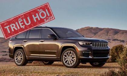 Jeep Grand Cherokee L chính thức bị triệu hồi tại Việt Nam do lỗi phuộc sau