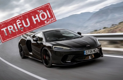 Triệu hồi McLaren GT do nguy cơ tự bung nắp ca-pô