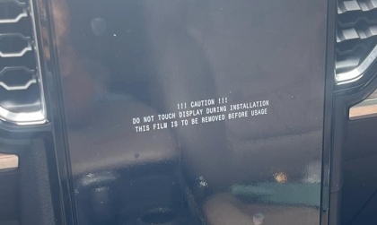 Màn hình Ford Everest bị hiện lỗi này là sao?