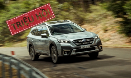 Triệu hồi Subaru Outback trên toàn cầu do lỗi hộp số