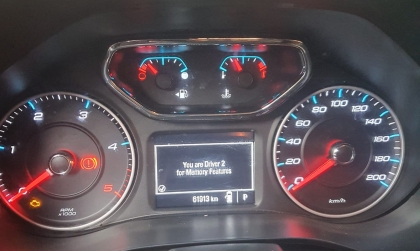 Có ai đi Trailblazer bị hiện lỗi này chưa ạ?