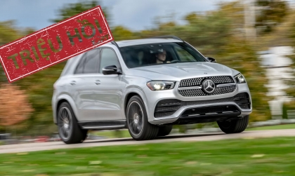 Mercedes-Benz triệu hồi GLE do nguy cơ không bung túi khí