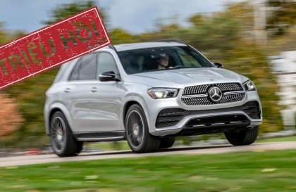 Mercedes-Benz triệu hồi GLE do nguy cơ không bung túi khí