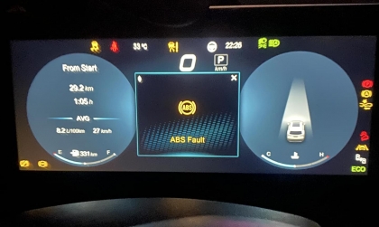 Beijing X7 báo lỗi thế này là bị sao vậy?