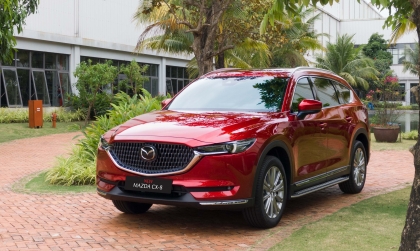 Bảng giá xe Mazda tháng 10/2024: Mazda CX-8 được ưu đãi 50% lệ phí trước bạ