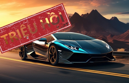 Triệu hồi Lamborghini Revuelto do lỗi gạt mưa