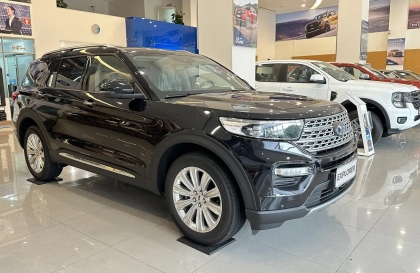 Bảng giá xe Ford tháng 11/2024: Ford Explorer được ưu đãi 50% lệ phí trước bạ