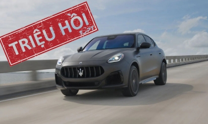 Triệu hồi Marserati Grecale và GrandTurismo do lỗi camera lùi