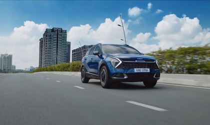 Sao xe Kia Sportage bị chòng chành quá, các bác có ai bị thế không?