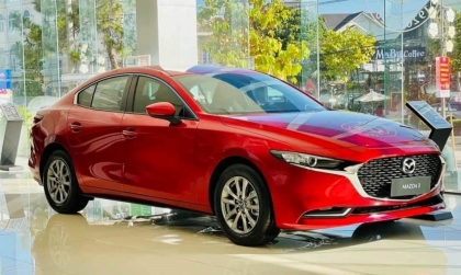 Bảng giá xe Mazda tháng 11/2024: Mazda3 được ưu đãi 50% lệ phí trước bạ