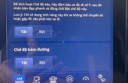 VinFast VF 3 thường tự bật chế độ bám đường, làm sao để tắt đi?