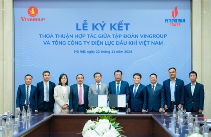 Vingroup hợp tác cùng Điện lực Dầu khí Việt Nam phát triển hệ thống trạm sạc ô tô điện